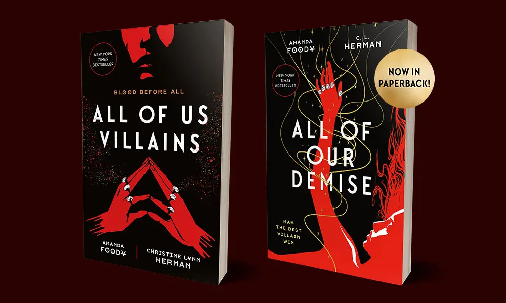 2books-Villain-Demise-TPB-mobile-still All of Us Villains Series by Amanda Foody - Image 1
