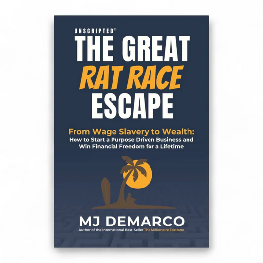 rn-image_picker_lib_temp_27388005-1a6e-4c09-9a18-b1b5a5b7d75b The Great Rat Race Escape by M. J. DeMarco - Image 1