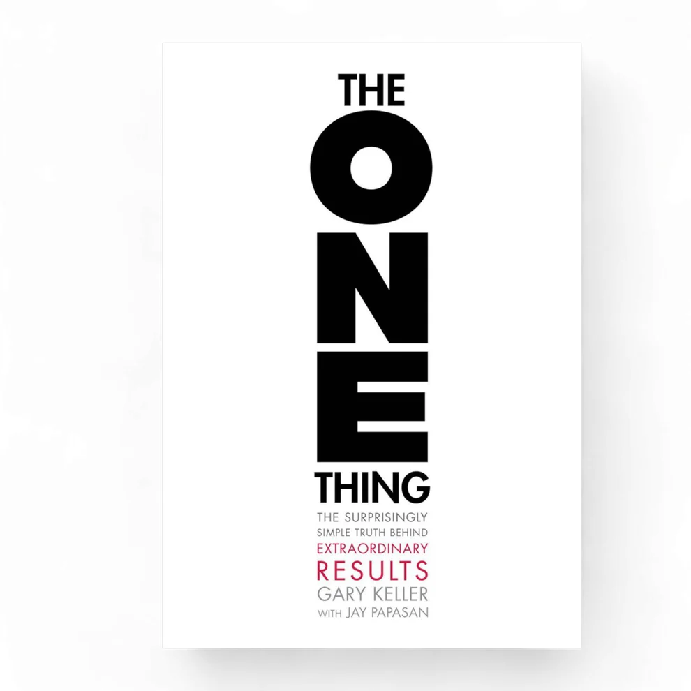 rn-image_picker_lib_temp_bf115b95-5fd1-4e49-b333-4964bdf5d7ab The ONE Thing by Gary Keller - Image 1