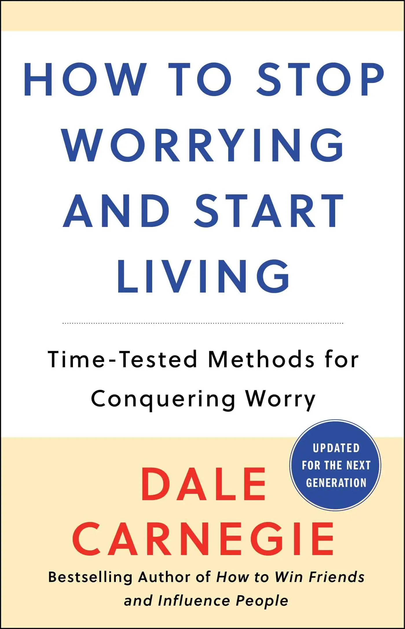 71C5iArToL (1) How to Stop Worrying and Start Living by Dale Carnegie - Image 1