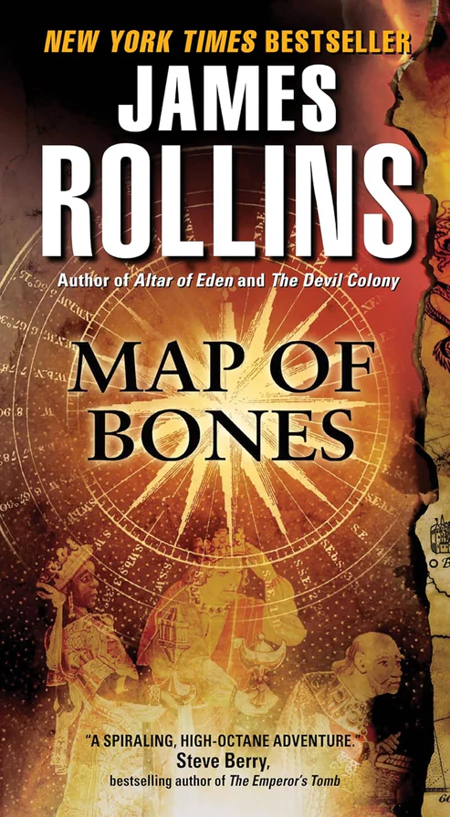 MapofBonesBookbyJamesRollins Map of Bones Book by James Rollins - Image 1