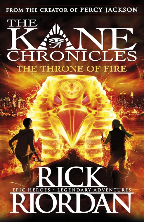 TheThroneofFire The Throne of Fire (The Kane Chronicles, Book 2) Novel by Rick Riordan - Image 1