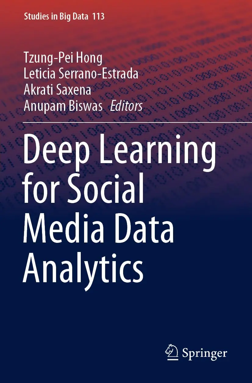61WsUtiUxwL._SL1254_ Deep Learning for Social Media Data Analytics By Gabor Szabo - Image 1