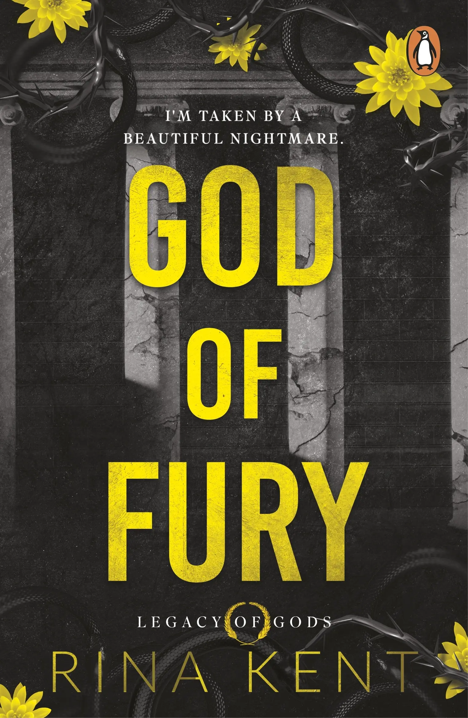 9781804955956 God of Fury Book by Rina Kent - Image 1